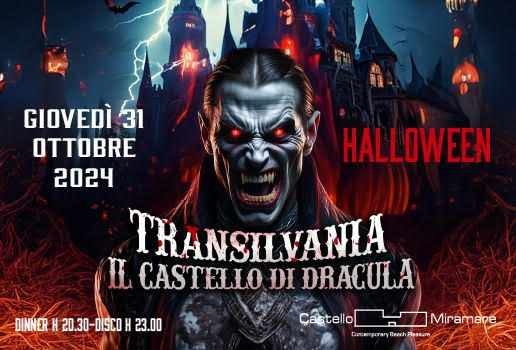 HALLOWEEN AL CASTELLO MIRAMARE MACCARESE 2024